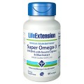 Super Omega 3 EPA, DHA con Lignanos de Sesamo 60 perlas LIFEEXTENSION
