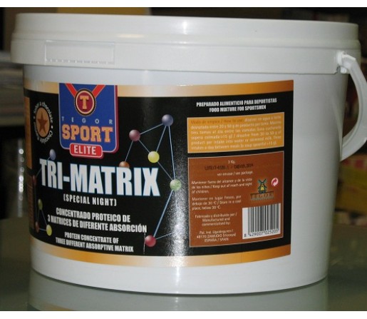 Tri Matrix Proteína Concentrado Proteico 3kg TEGOR SPORT