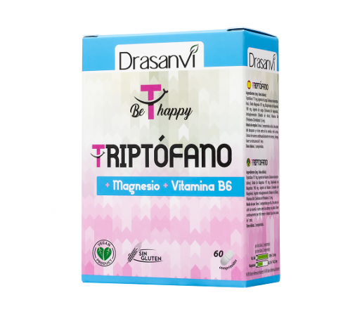 Triptófano Be T Happy, Magnesio y B6 60 comprimidos DRASANVI