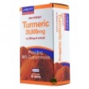 Cúrcuma 20000mg. 95% Curcumina Turmeric 60 comprimidos LAMBERTS