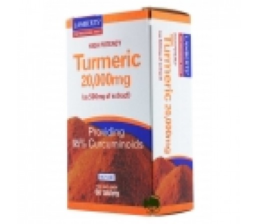 Cúrcuma 20000mg. 95% Curcumina Turmeric 60 comprimidos LAMBERTS