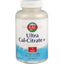 Ultra Cal-Citrate + Calcio, Magnesio, K2, MK7 y D3, 120 comprimidos Kal SOLARAY en Herbonatura.es