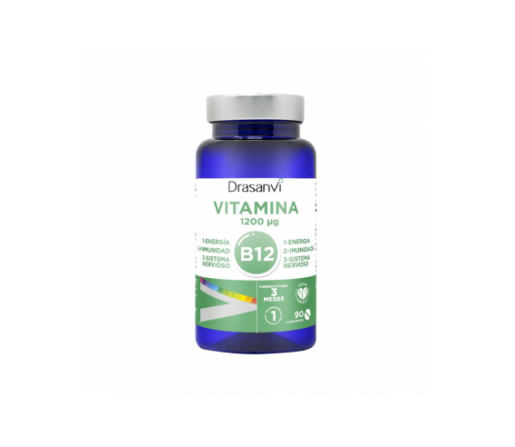 Vitamina B12, 1200mcg. 90 comprimidos DRASANVI