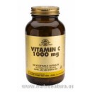 Vitamina C 1000 mg 100 Cápsulas vegetales SOLGAR