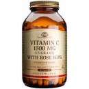 Vitamina C 1500 mg con Escaramijo (Rose Hips) 180 comprimidos SOLGAR en Herbonatura.es