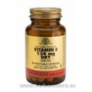 Vitamina E Seca 134 mg (200 UI) 50 cápsulas SOLGAR en Herbonatura.es
