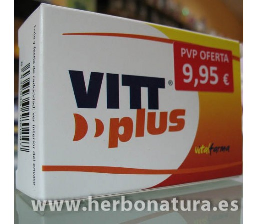 Vitt Plus multinutriente 30 cápsulas VITALFARMA