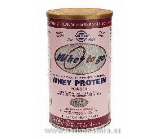 Whey To Go Proteína de suero en polvo (Sabor a fresa) 454gr. SOLGAR